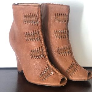 Sam Edelman brown booties